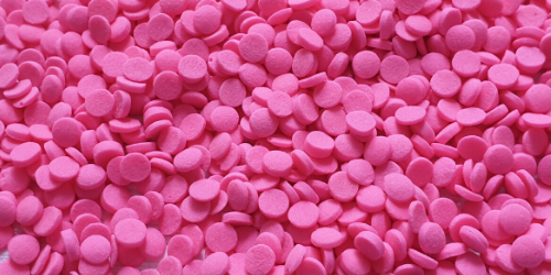 Round - Hot Pink