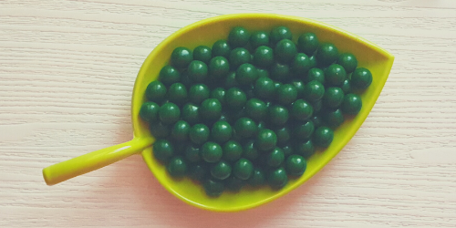 Choco Ball-Polished-Green-8mm