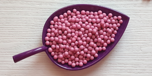 Choco Ball-Polished-Pink-4mm